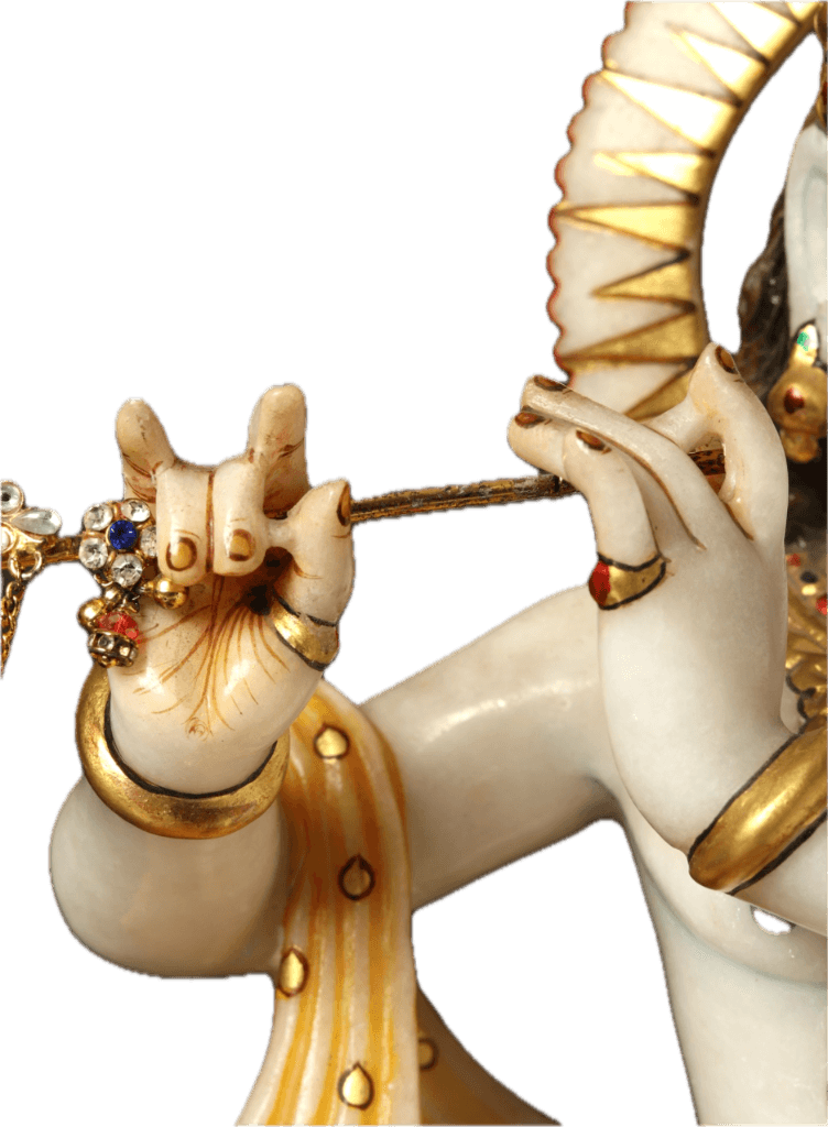 marble statue krishna idol thumbnail 3