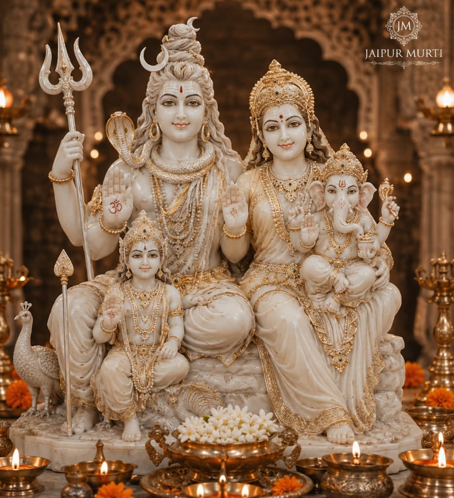 Shiva Parivar — Divine Family Assembly
